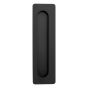 Jaladera de embutir 128 mm negro mate Rish