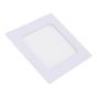 Lámpara de LEDS de sobreponer cuadrado 6 W luz fría 1260 Sanelec