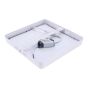 Luminario de LEDS de sobreponer cuadrado 18 W luz cálida 1299 Sanelec