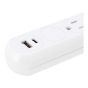 Multicontacto 4 contactos, 1 puerto USB y 1 puerto tipo C y supresor de picos a 110 Joules 1337 Sanelec