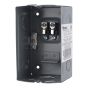 Centro de carga de 2 unidades 50 Amp empotrable 1481 Sanelec
