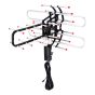 Antena aérea giratoria con control remoto 4196 Sanelec