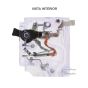 Interruptor termomagnético de 1 polo 50 A 4341 Sanelec