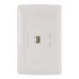 Placa con toma para Modem línea Universal 4573 Sanelec