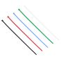 Cinchos de plástico 300 mm x 4.8 mm varios colores 50 piezas 5799 Sanelec