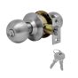 Cerradura para entrada cromo mate Gamma Phillips