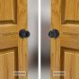 Cerradura para baño negra Gamma MX6976 Phillips