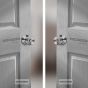 Cerradura para baño cromo mate Tulip Yale