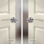 Cerradura para baño cromo mate Tulip Yale