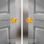 Cerradura para baño latón brillante Ball Yale