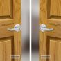 Cerradura para baño acero inoxidable Eifel 4602 Tesa