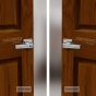 Cerradura de manija para Baño Niquel Satinado Castelli Yale