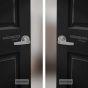 Cerradura para baño cromo mate Tampico Phillips