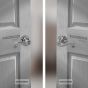 Cerradura para baño cromo mate Saura Phillips