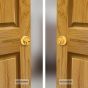 Cerrojo doble cilindro latón brillante B462 Yale