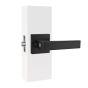 Cerradura de manija biométrica negro mate MX89804 Castelli Yale