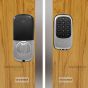 Cerrojo digital sin llave níquel satinado YRD110-NR-619 Yale