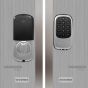 Cerrojo digital sin llave níquel satinado YRD110-NR-619 Yale