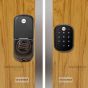 Cerrojo táctil sin llave cobre antiguo YRD 256 Yale