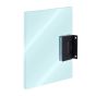 Bisagra muro-vidrio negro mate SH320N Axcent