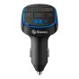 Transmisor FM Bluetooth con cargador Turbo Charge, reproductor MP3 y medidor de voltaje de batería FMT-872 Steren
