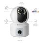 Cámara de seguridad Wi-Fi de doble lente 2 Mpx robotizada con seguidor de movimiento CCTV-222 Steren