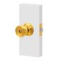 Cerradura para baño latón brillante Campana PF0048 Top Forge