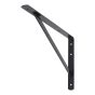Ménsula reforzada negra 10" x 16" TC5724 Toolcraft
