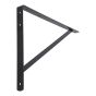 Ménsula reforzada negra 13" x 20" TC5727 Toolcraft