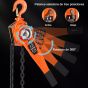 Polipasto manual 2 toneladas SB2T3M TEENO