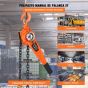 Polipasto manual 2 toneladas SB2T3M TEENO