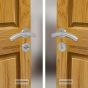 Cerradura de embutir para baño Porto Tover