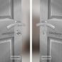 Cerradura de embutir para baño Porto Tover
