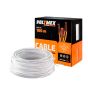 Cable eléctrico THW calibre 10 blanco 100 metros VOLTMEX