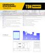 Generador estacionario TDKGE97K TDK MACHINERY