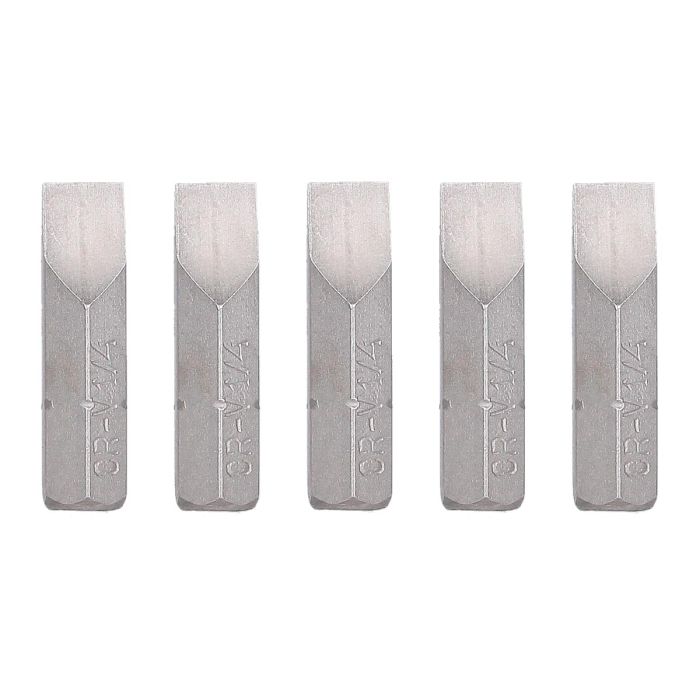 Juego de 5 puntas 1/4" Planas 1" 10608 Adir 