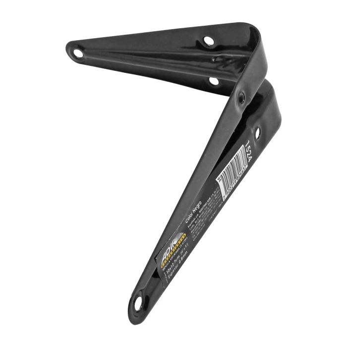 Ménsula negra 4" x 5" 1524 Adir