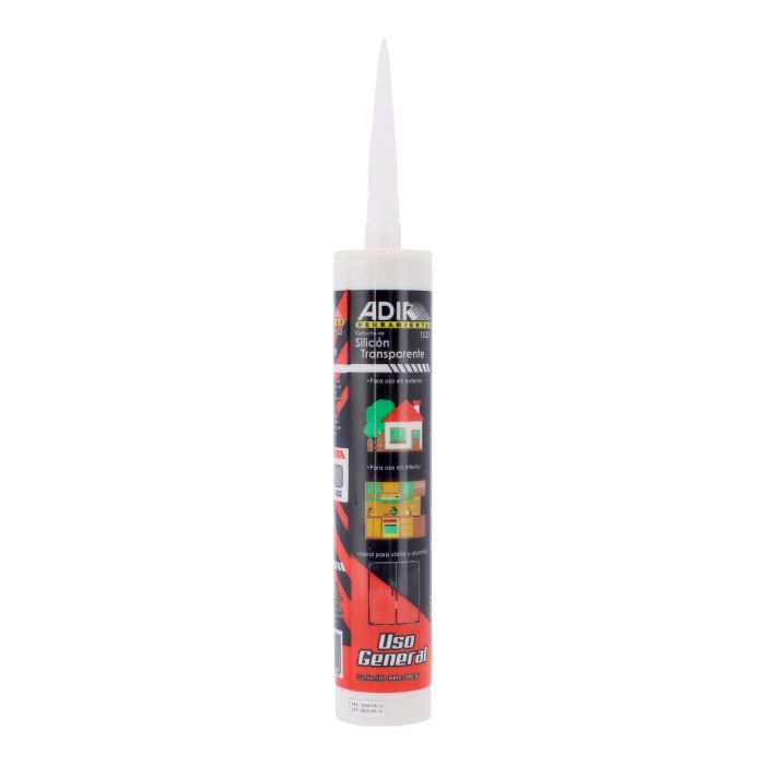 Silicón transparente 280 g 1532 Adir