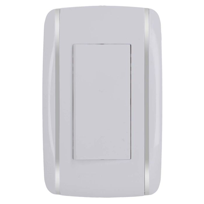 Placa con apagador sencillo Bali 9885 Adir
