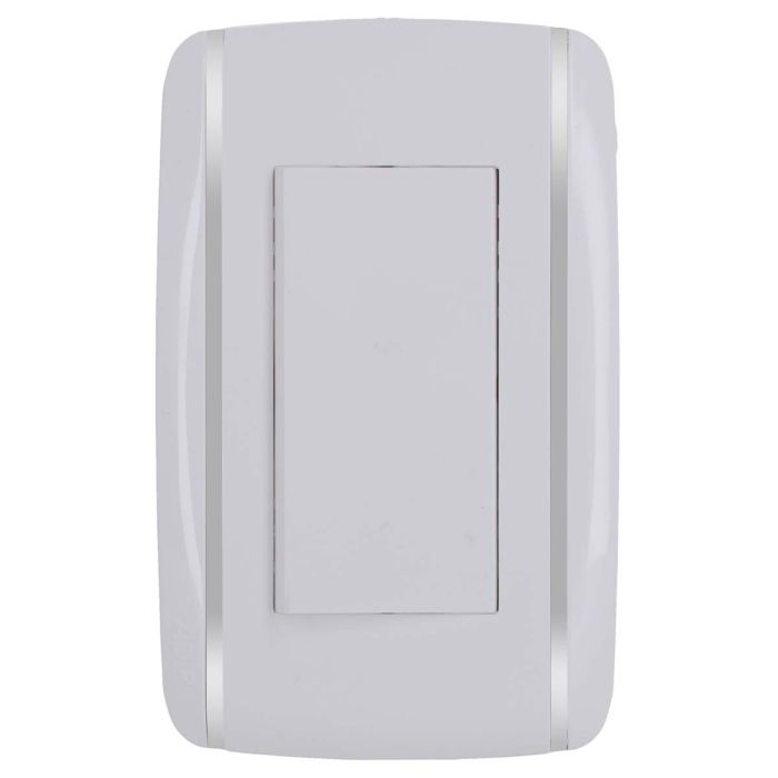 Placa con apagador de escalera Bali 9886 Adir