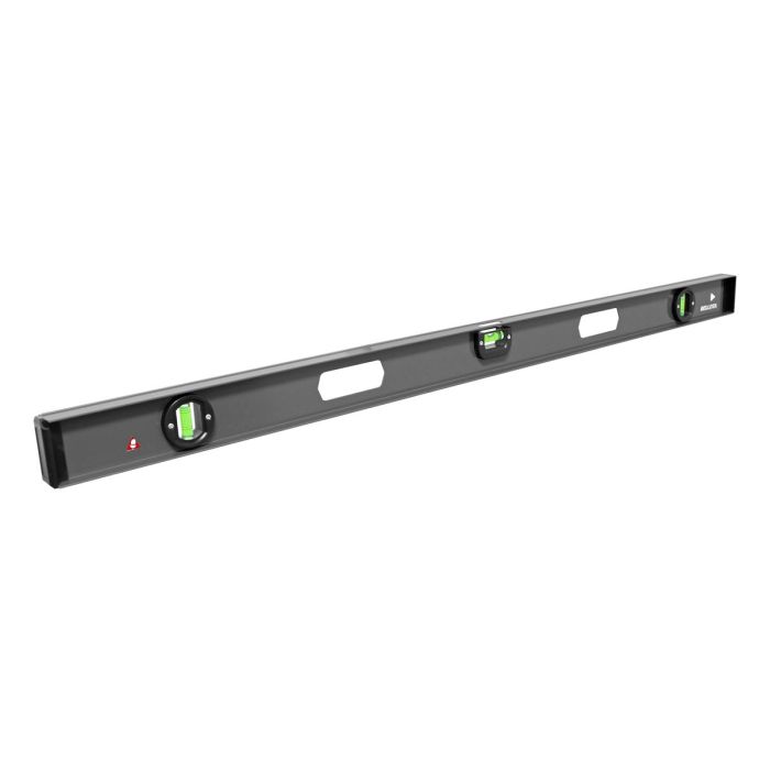 Nivel de aluminio de 3 gotas 36" 50108B-36 Bellota