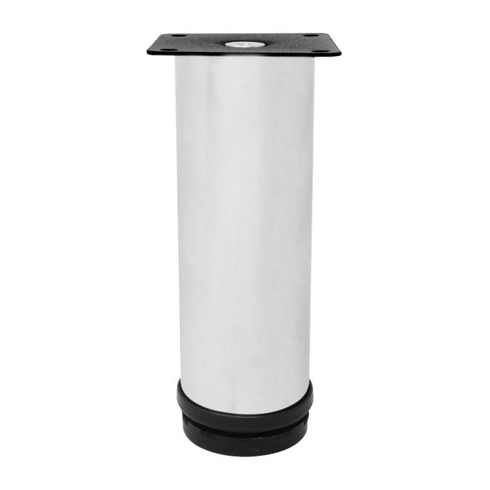 Pata regulable para sofá y muebles cromo 150 cm