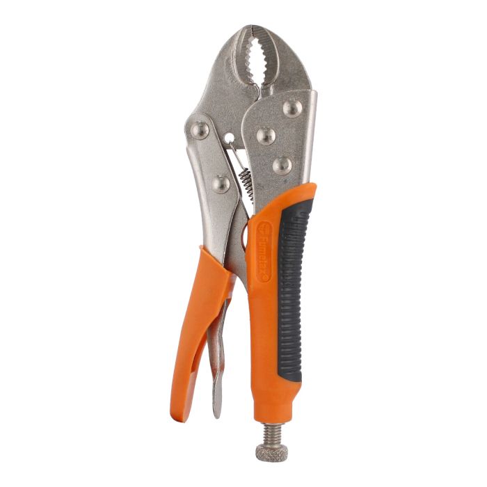 Pinza de presión mordaza curva 7" SW-8102012HT Fumetax