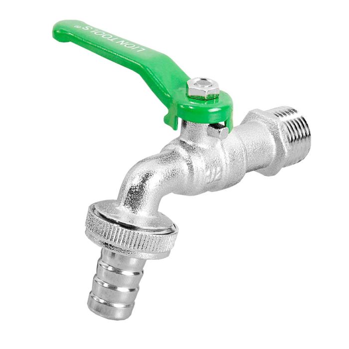 Llave esfera cuerpo de zinc 1/2" 1901 Lion Tools
