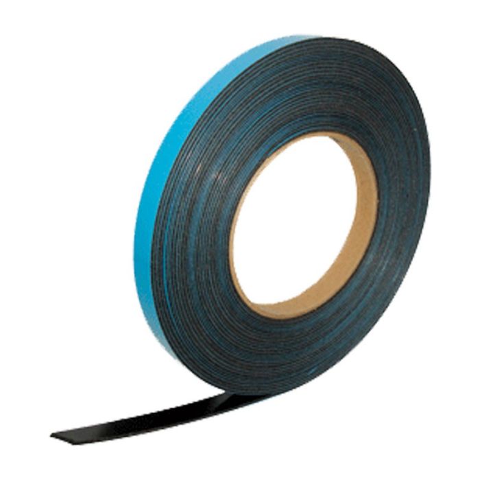 Cinta doble cara negra 18 mm X 10 m Ergy