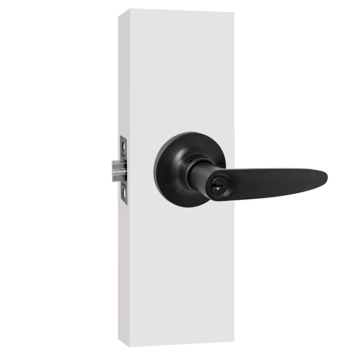 Cerradura para recámara Negro mate Contempo Austral