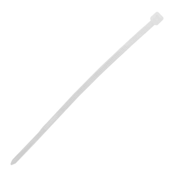 Cinchos de plástico 100 mm x 2.5 mm blanco 100 piezas 5780 Sanelec