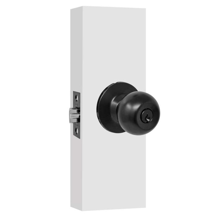 Cerradura para entrada negra Gamma MX6975 Phillips