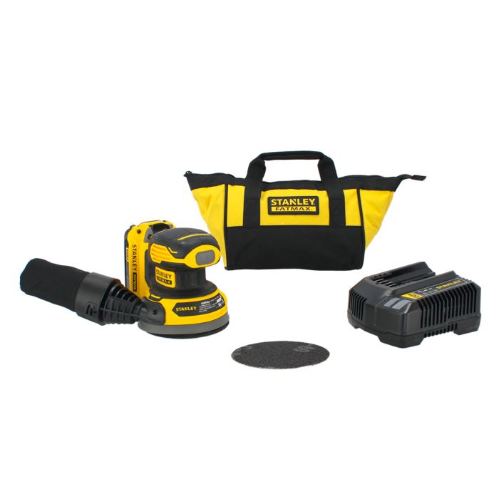 Lijadora roto orbital inalámbrica 20 V SCS220D1S-B3 Stanley