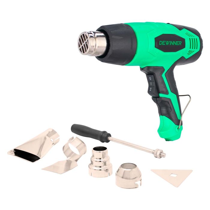 Pistola de calor 1600 W con accesorios DW-1815A Dewinner